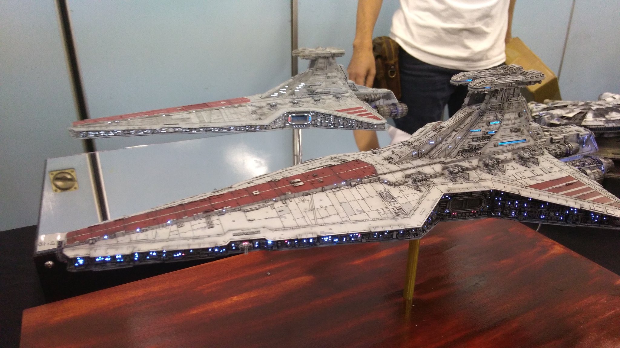 未組立プラモデル スターウォーズ ヴェネター級 リパブリックスター