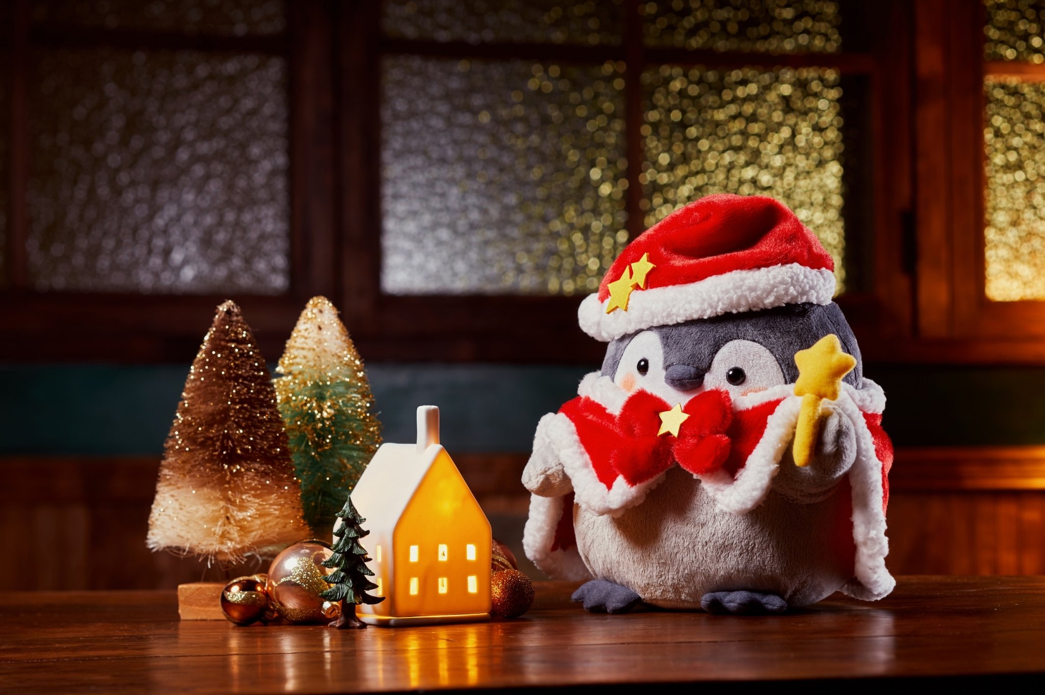 お値下げ可能！コウペンちゃん クリスマスリースなぬいぐるみ