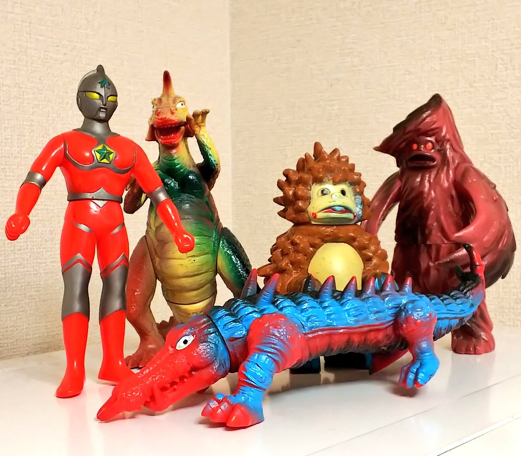 ☆ザ・ウルトラマン ジョーニアス グレートザウルス ソフビ ザ