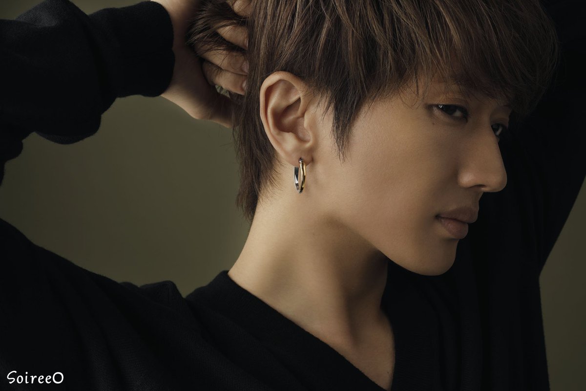 Nissy ソワレオー 10K Nピアス ダイヤ Nissy】SoireeO ソワレオー N字