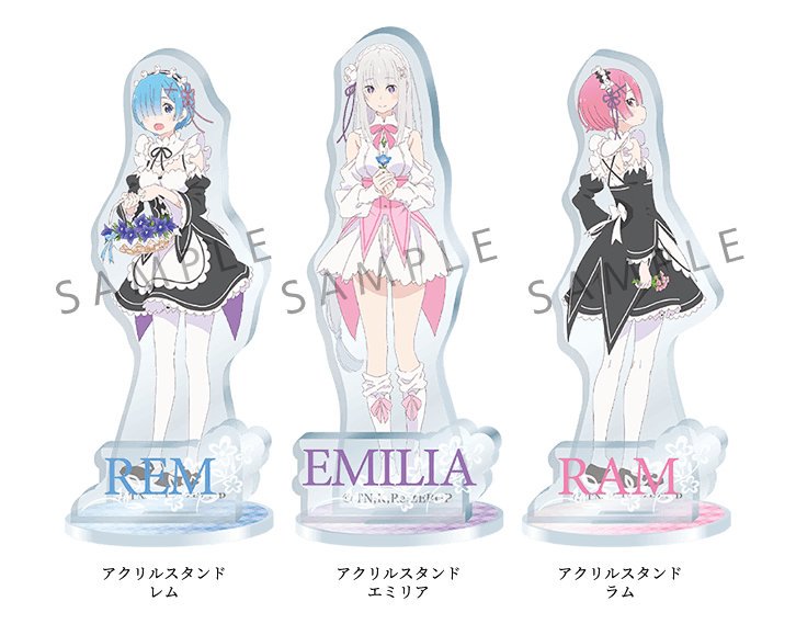 リゼロ アクリルスタンド Re:ゼロから始める異世界生活』公式 on X