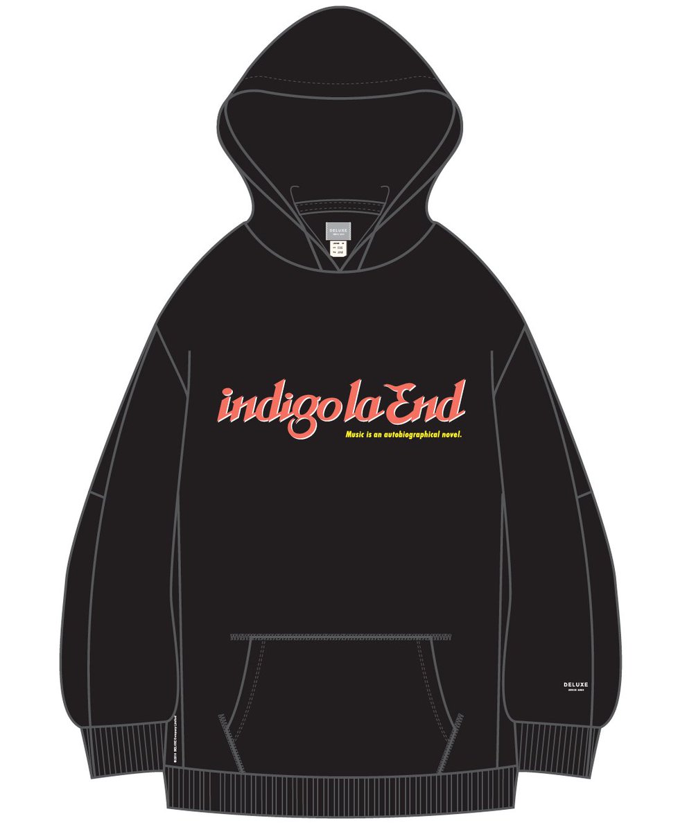 indigo la End × DELUXE パーカー サイズM 川谷絵音 indigo la End