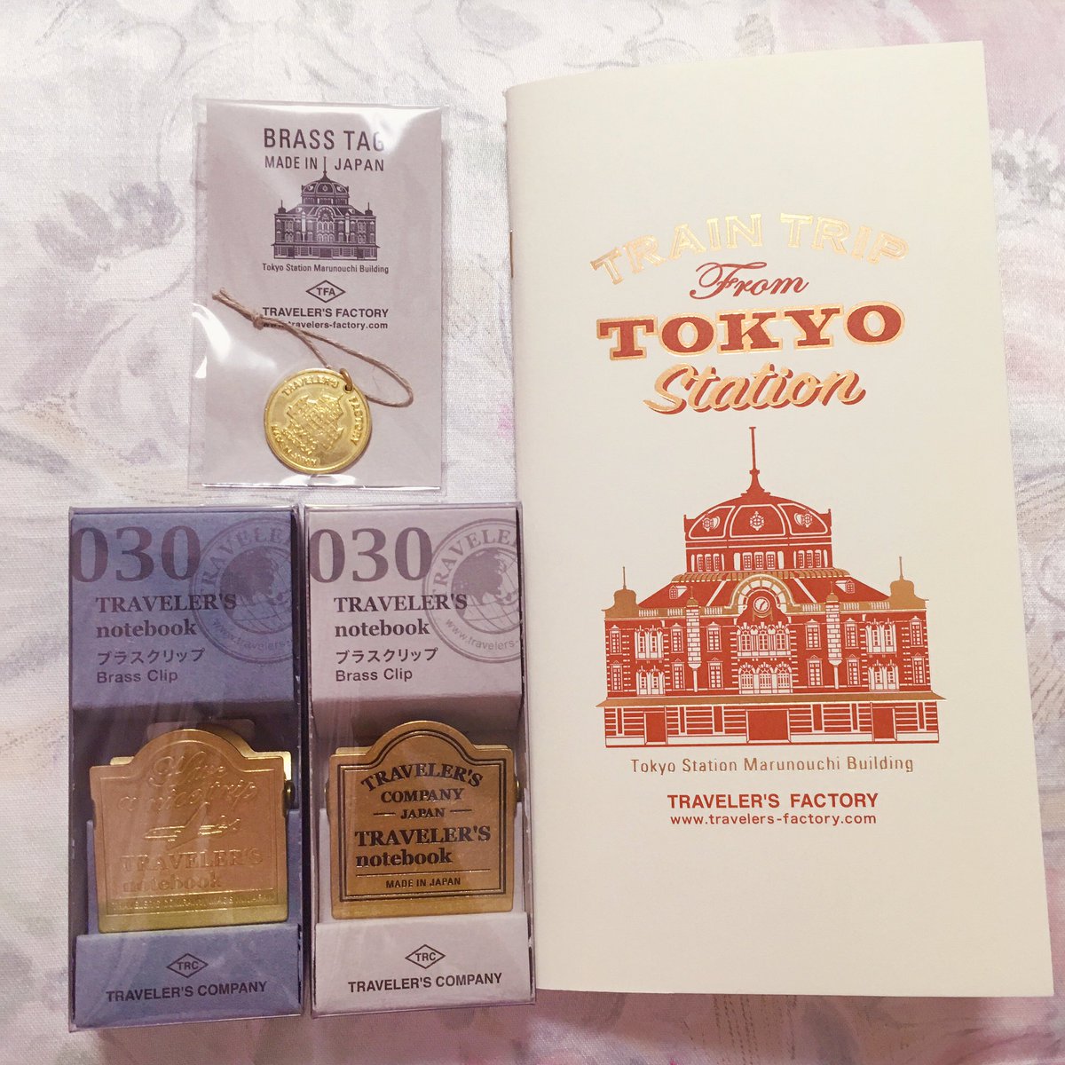 東京駅限定】トラベラーズノート＋ブラスタグ 計2点 東京駅限定