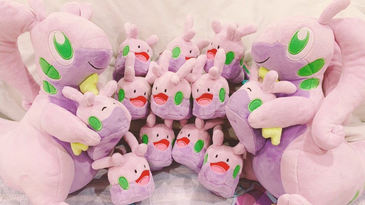 大器晩成シリーズのヌメラマスコットとヌメルゴンぬいぐるみを買いまし