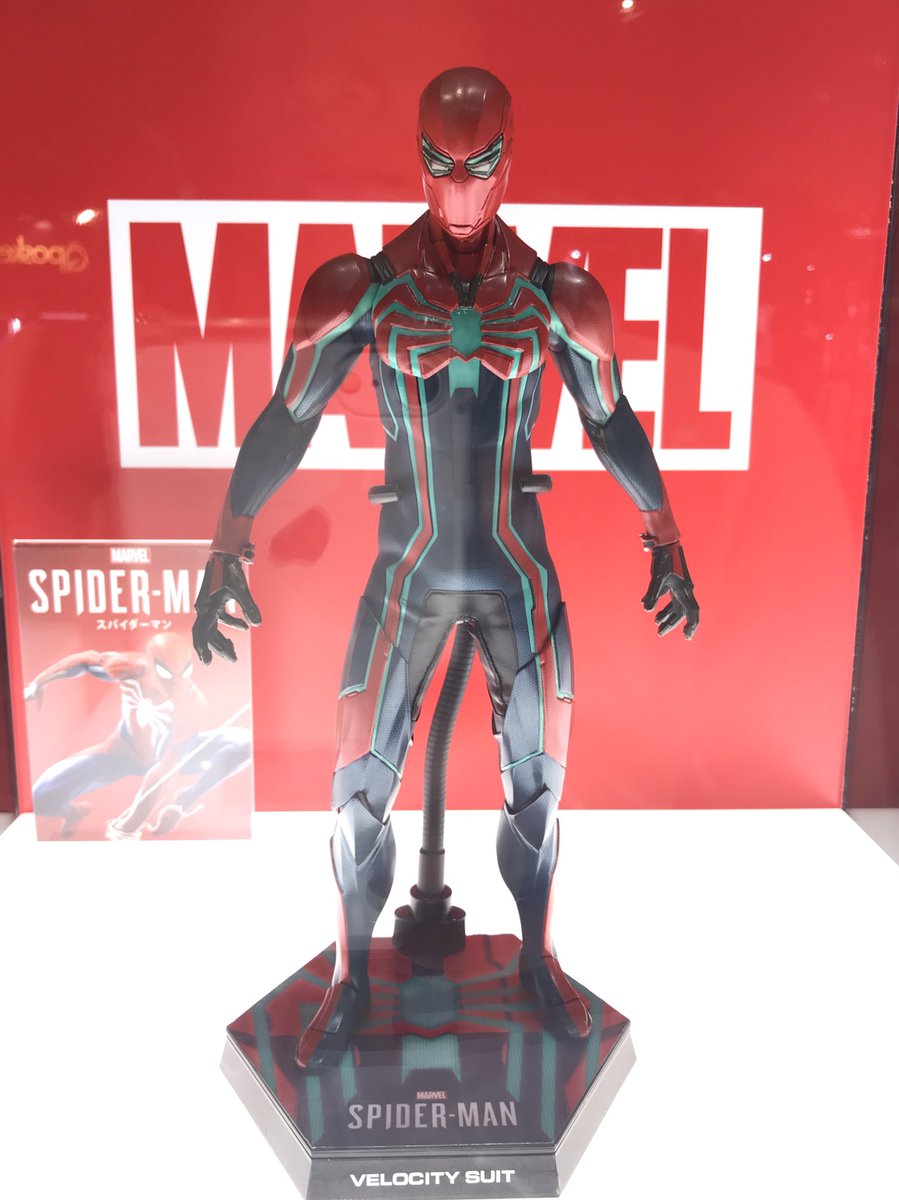 スパイダーマン ベロシティースーツ 1/10 スタチュー Marvel Spider