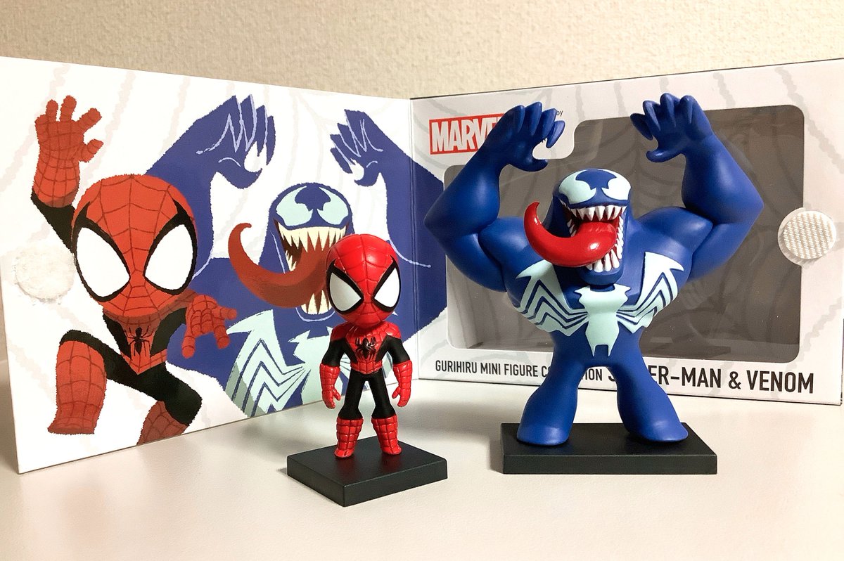 グリヒル ミニフィギュア スパイダーマン&ヴェノム 2018 コミコン限定