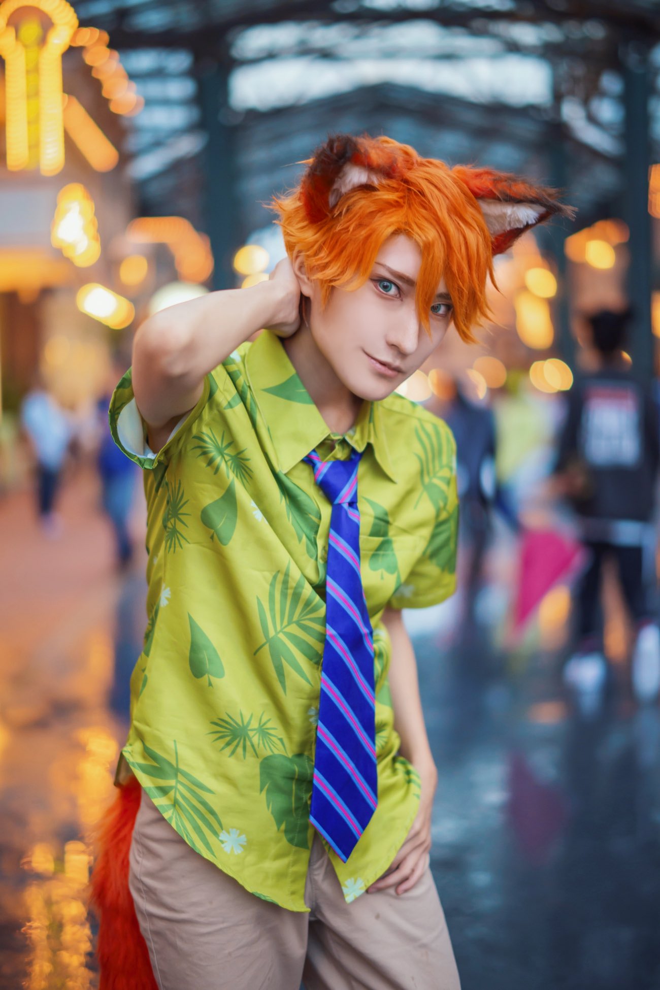 ニック・ワイルド アロハシャツ ディズニー