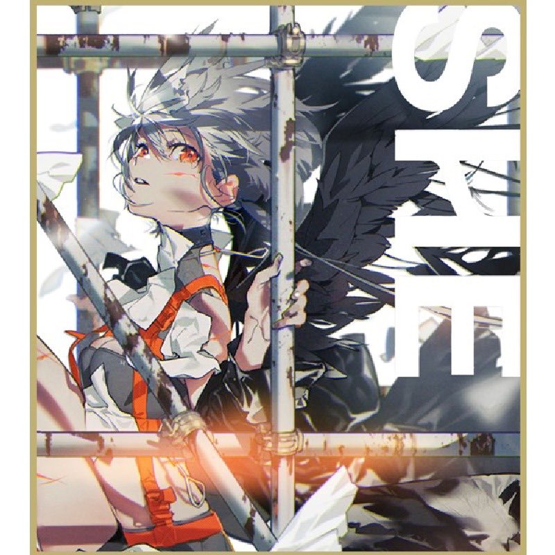 米山舞 初個展『SHE』 キャンバスアート「SHE-TWO CROWS」 米山舞 初