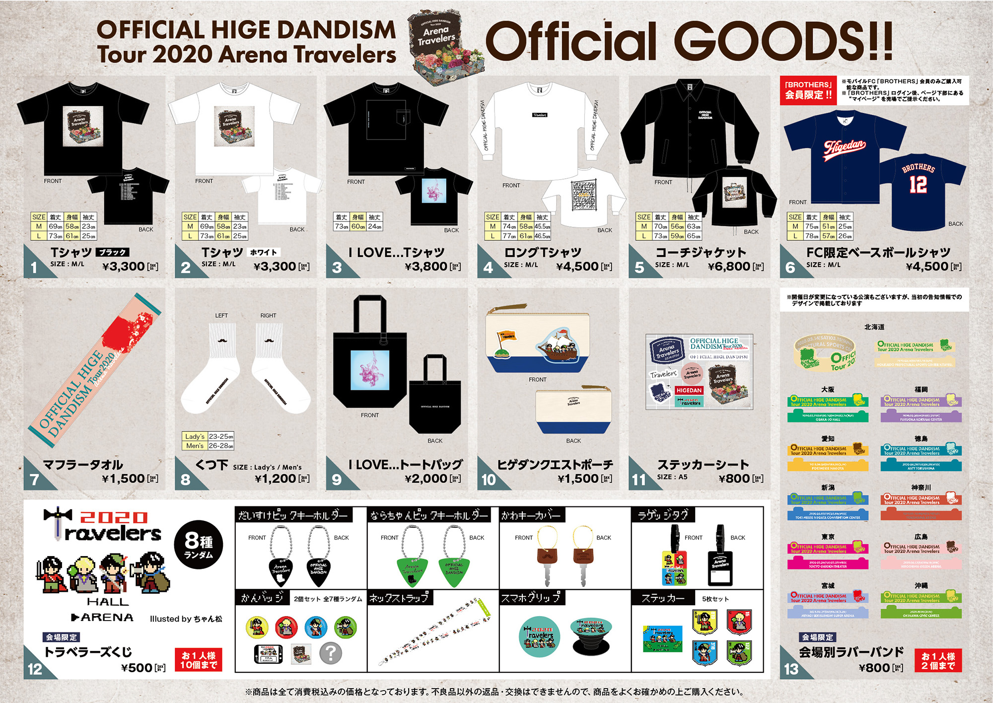 Official髭男dism 初期 グッズ