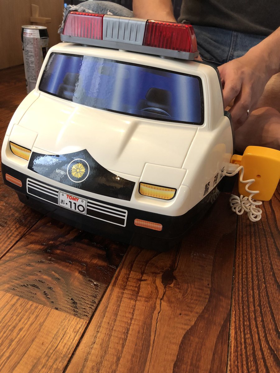 TOMY ドライビングパトカー パトライトジャンボスクリーン点滅未開封