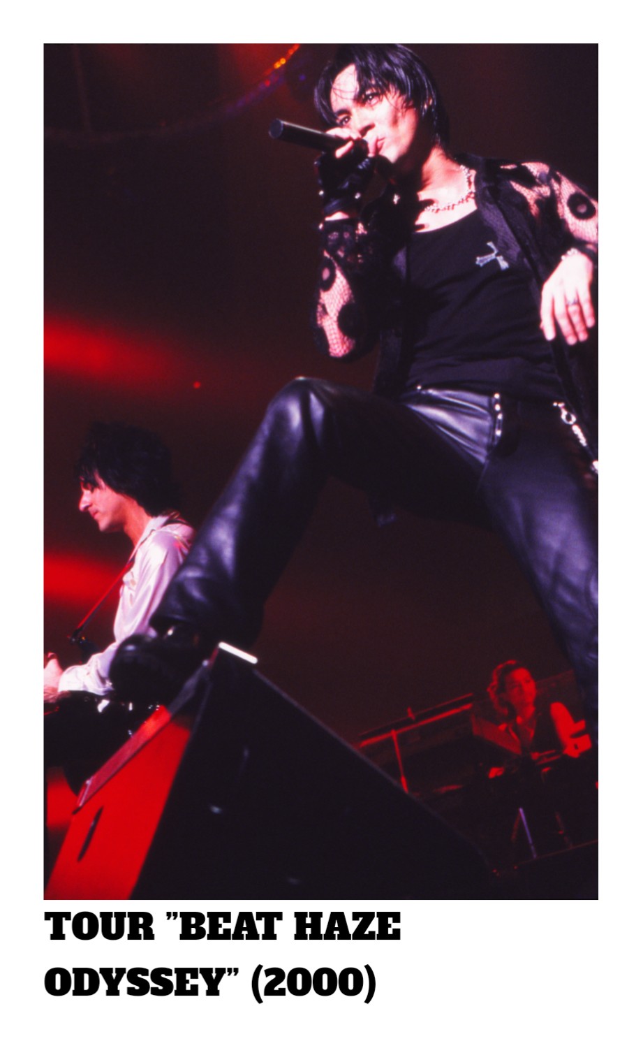 氷室京介×クロムハーツ BEAT HAZE ODYSSEY ブラックタンクトップ