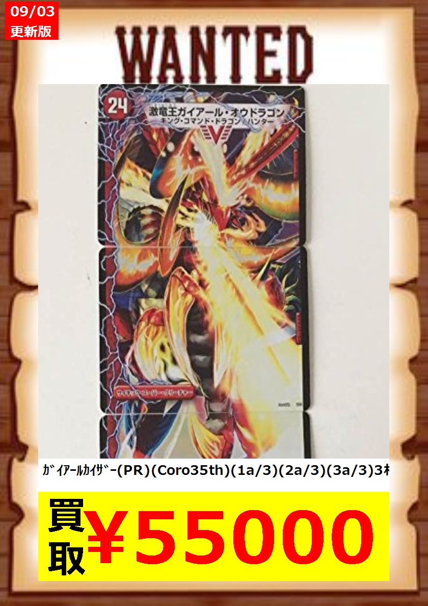 ガイアールオウドラゴン スリーブ 絶版ガイアールオウドラゴン