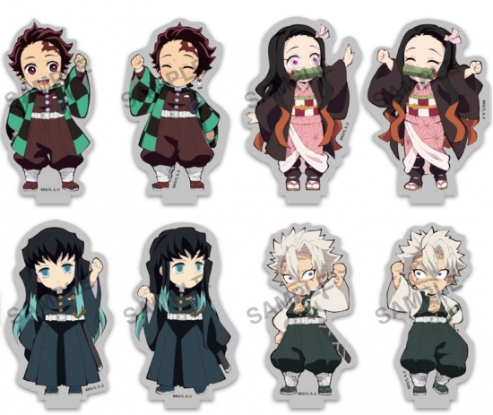 鬼滅の刃 SD繋がるランダムアクリルスタンド 竈門炭治郎 2種セット 絵巻