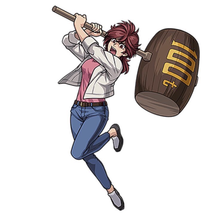 セル画・シティーハンター「怒りの1000tハンマー・かおり」 セル画