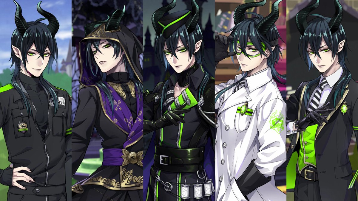 ディアソムニア寮寮長、マレウス・ドラコニア（CV.加藤和樹）。 妖精族