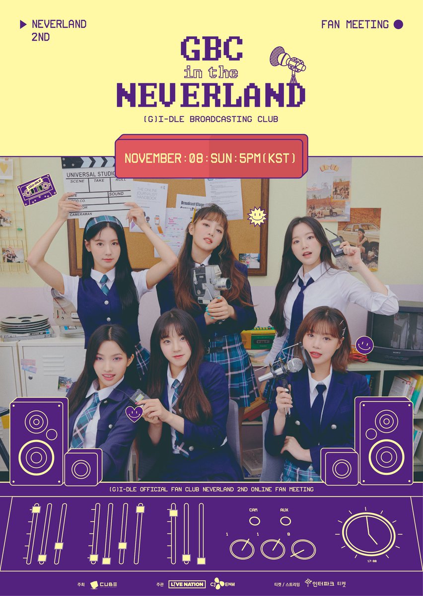 アイドル GIDLE NEVERLAND 2ND OFFICIAL FAN CLUB G)I-DLE G-IDLE 2nd