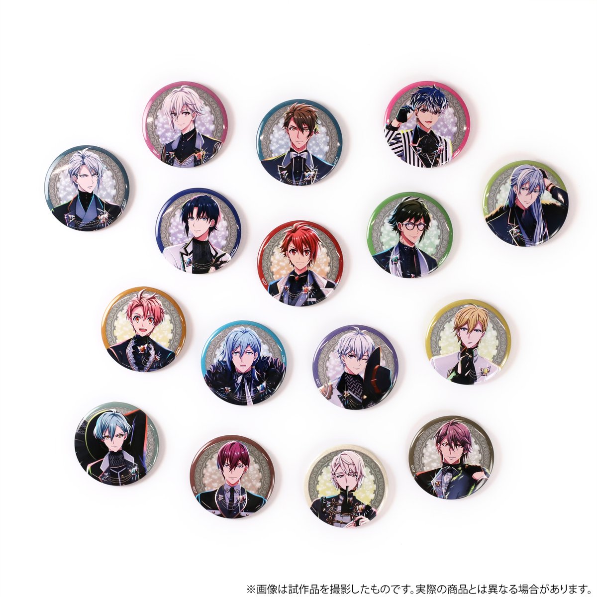 アイナナ 百 ビギネク アイナナ 5周年 ビギネク キラキラ缶バッジ Re