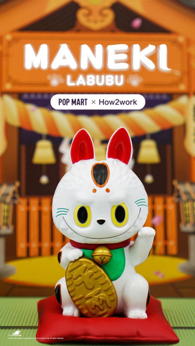 LABUBU ZIMOMO ラブブ招き猫 限定版コレクション【早い者勝ち】 LABUBU