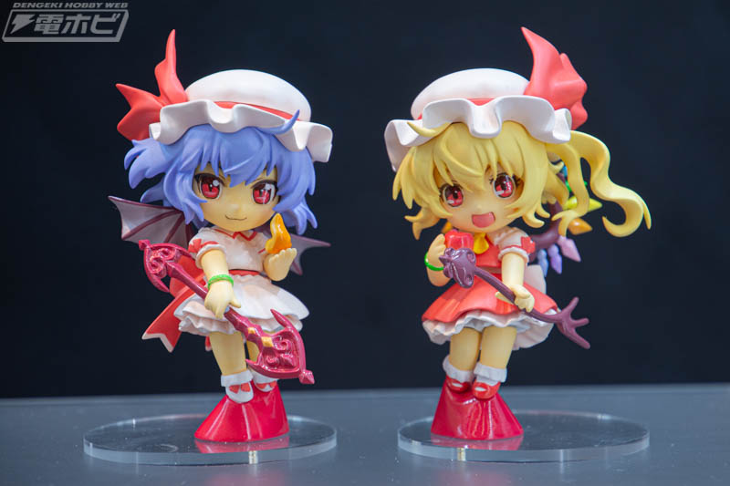 東方Project ミニディスプレイフィギュア スカーレット姉妹 キーホルダー