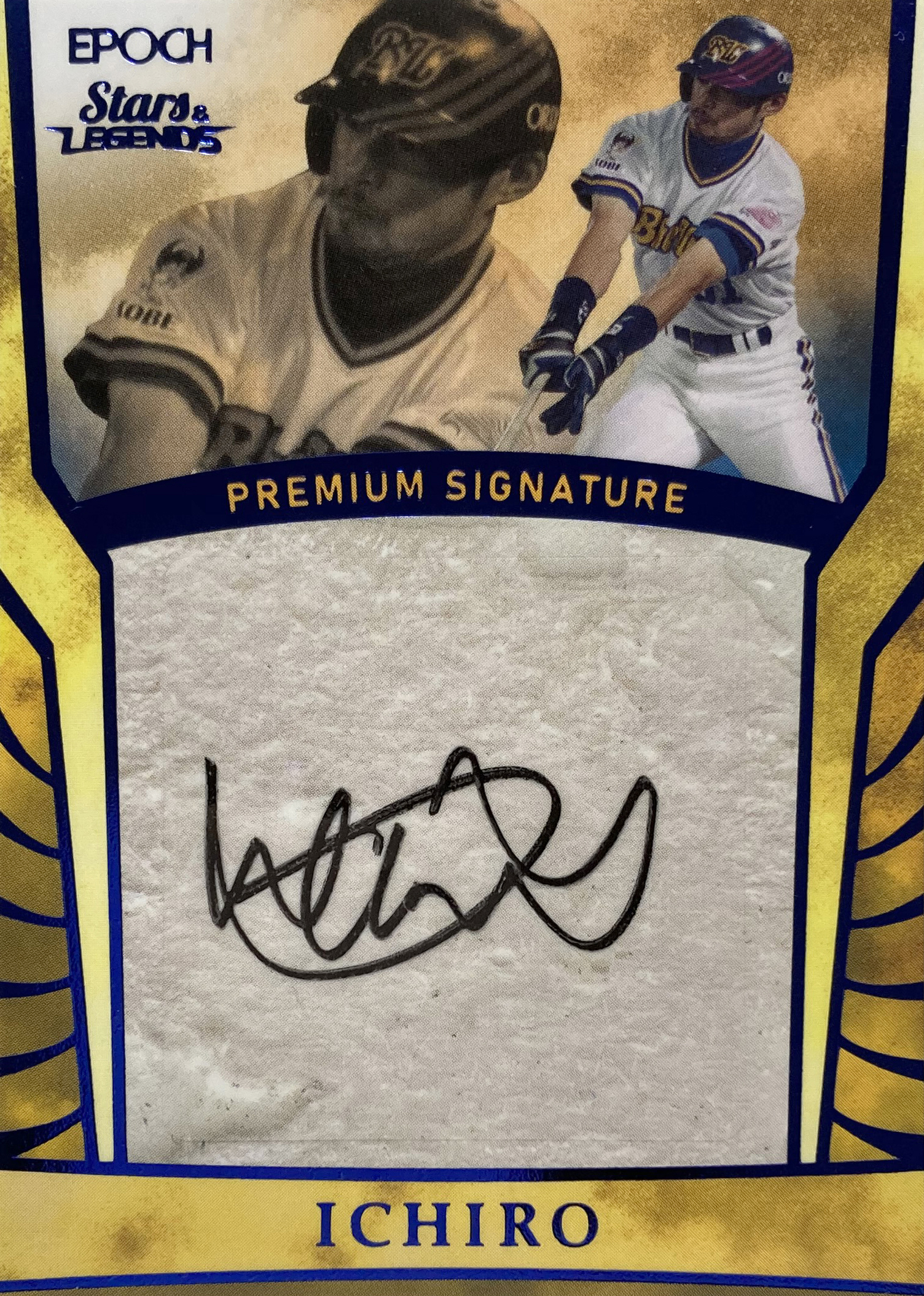02 UD イチロー SIGNED EXCELLENCE 直筆サインカード 貴重！ イチロー