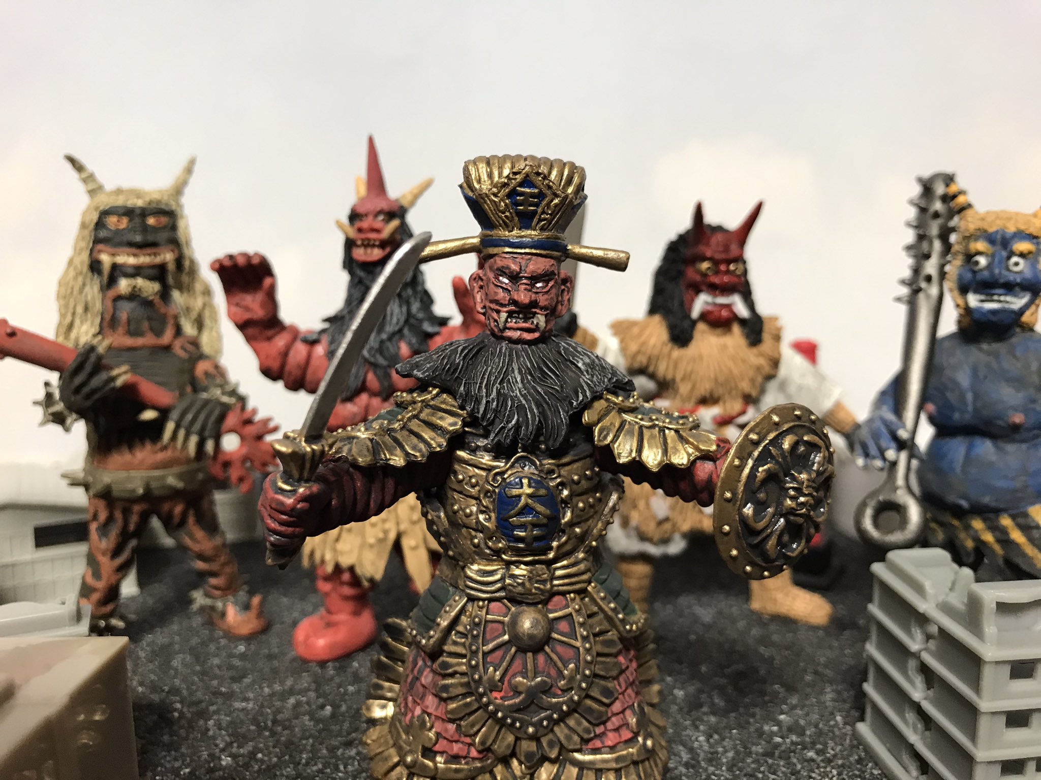 シマックス 鬼怪獣 オニオン 2期カラー オニオン ソフビ sofubi