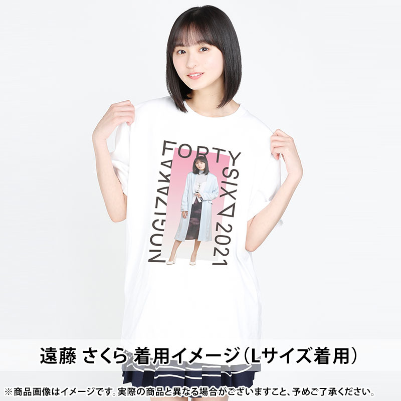 乃木坂46 遠藤さくら 直筆サイン入りTシャツ サインT 乃木坂46 Mobile