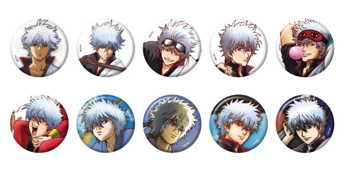 銀魂☆ジャンフェス☆ジャンプフェスタ☆ローソン☆缶バッジ☆坂田銀時