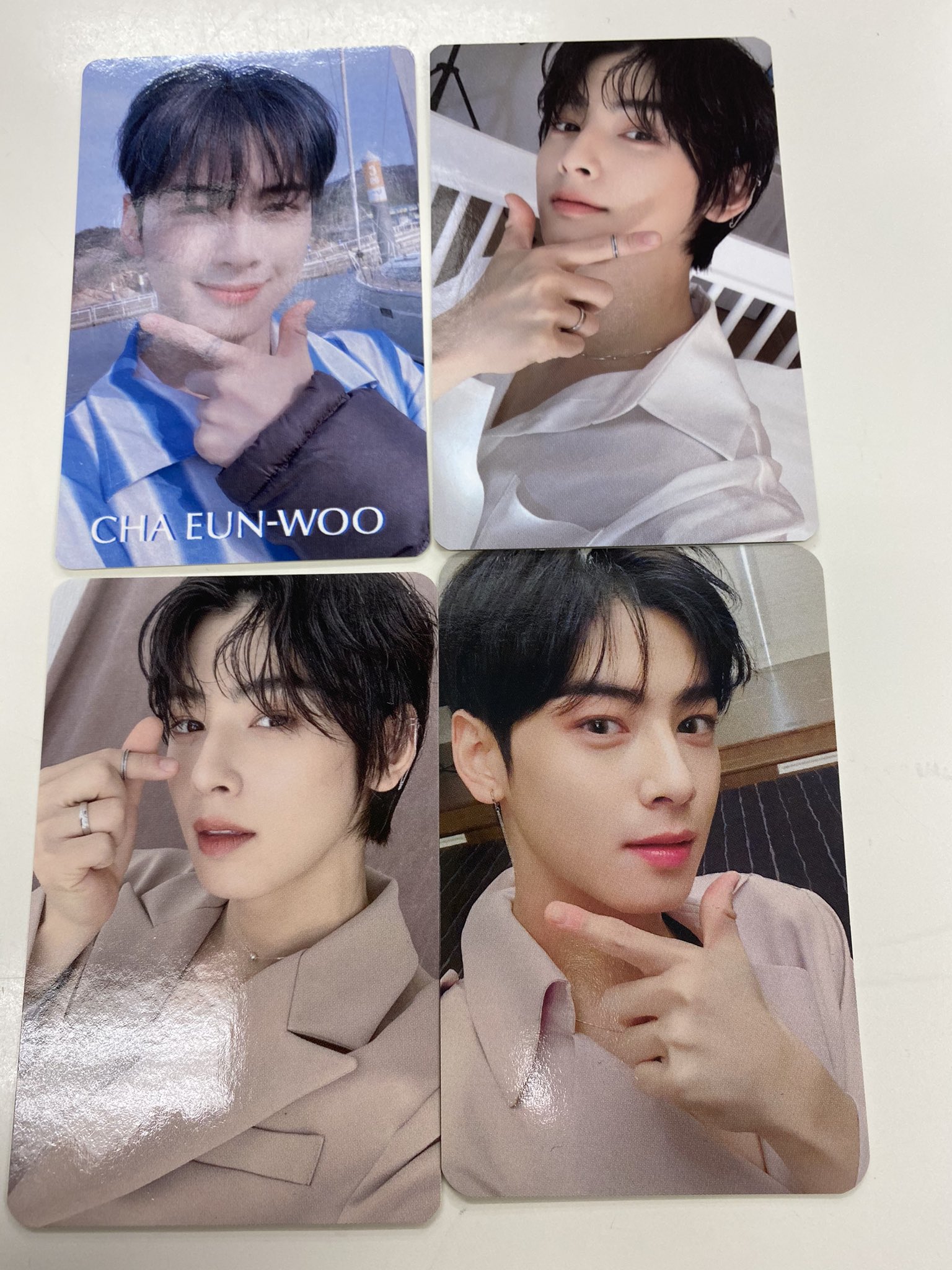 ASTRO ウヌ blue flame ペンサ サイン会 直筆トレカ