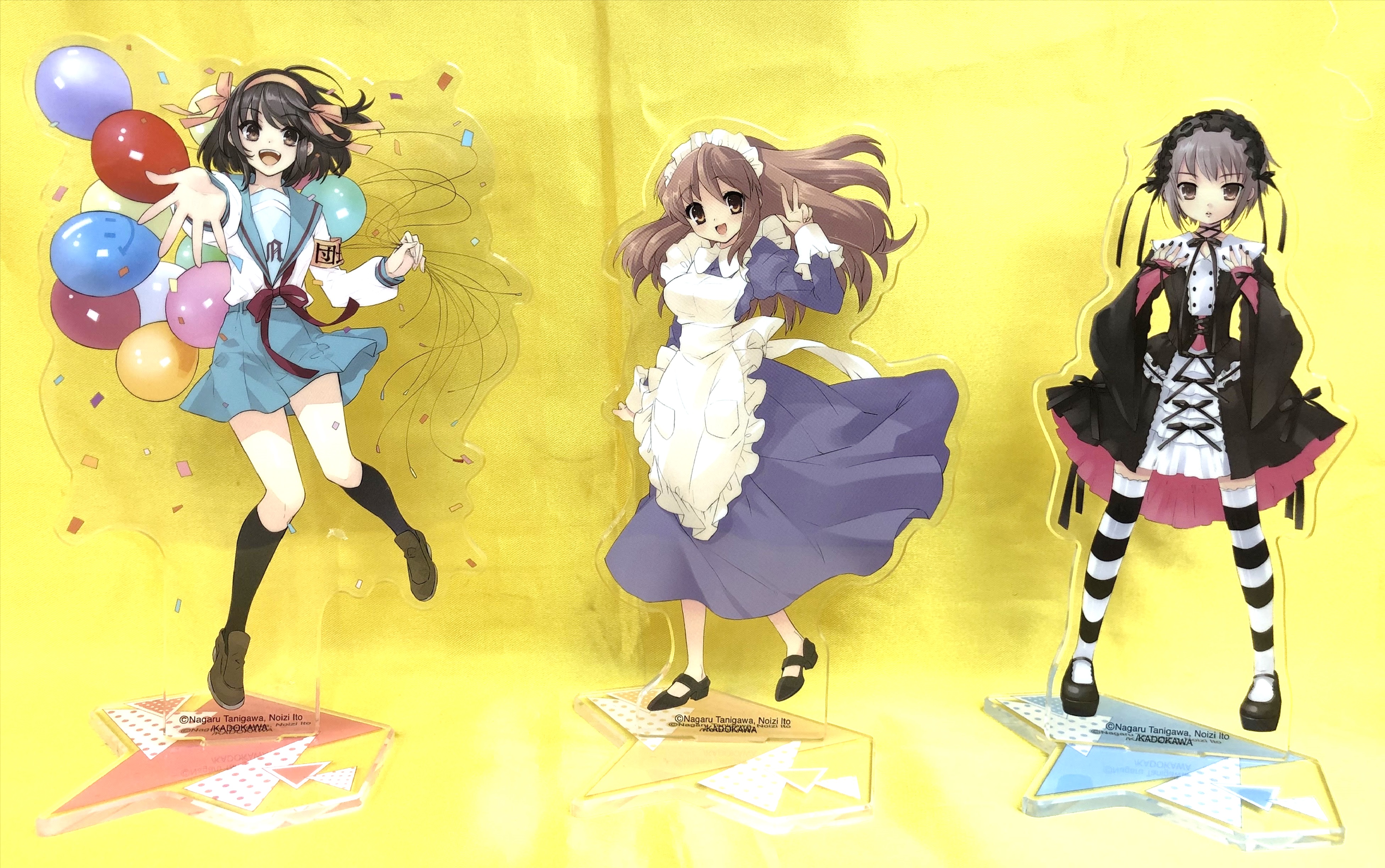 涼宮ハルヒ 複製原画 涼宮ハルヒの劇場 アクリル額装入り複製原画 涼宮