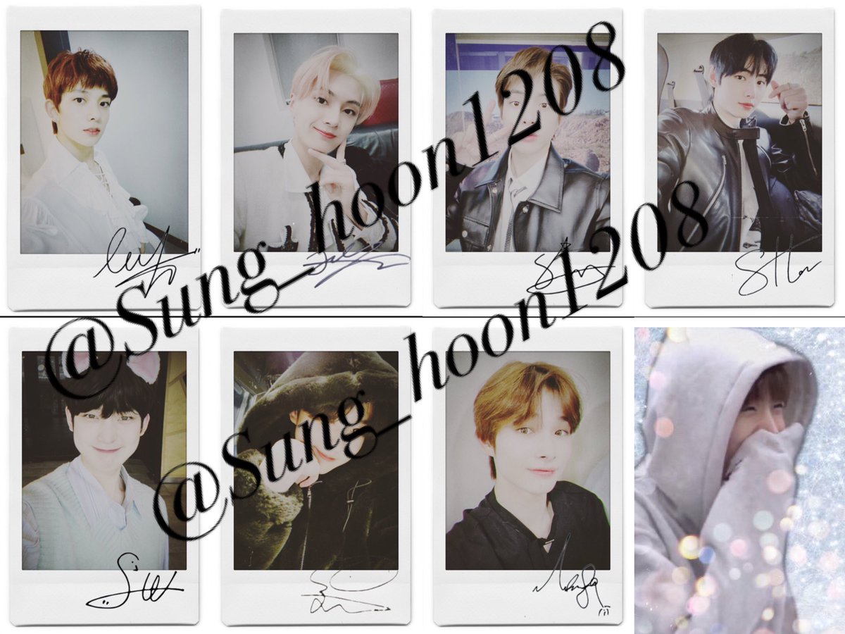 P1Harmony サイン入り ポラ ソウル P1Harmony サイン入り ポラ ソウル