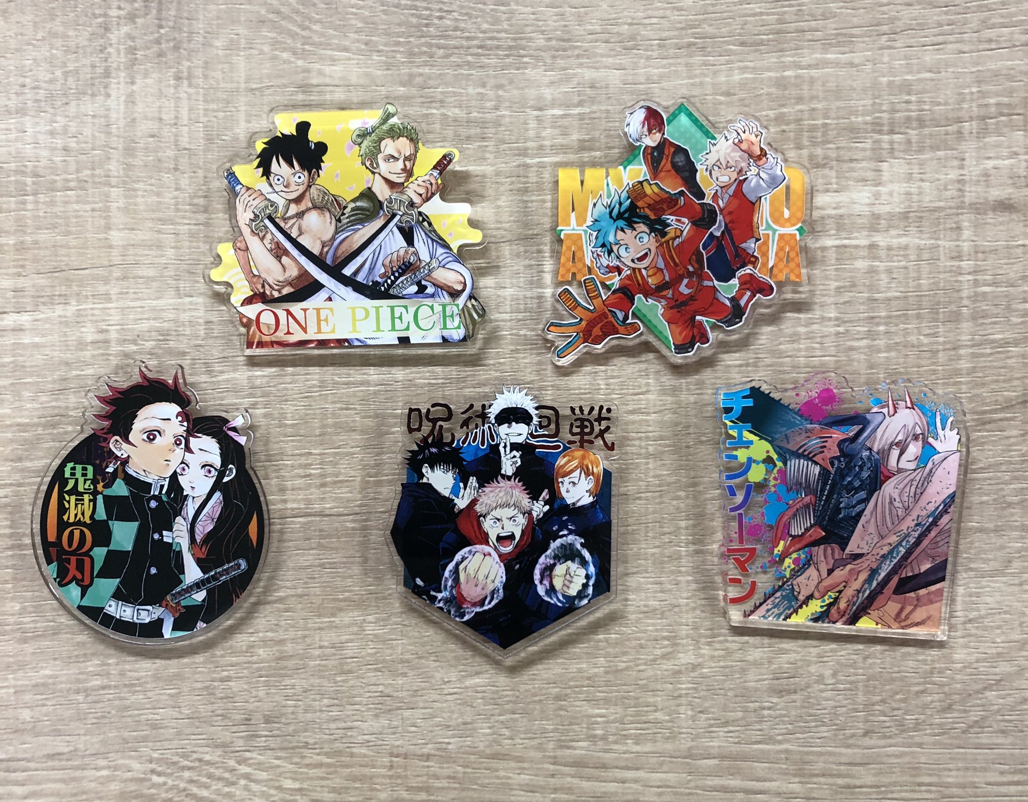 呪術廻戦 名札 アクリルバッジコレクション 第1弾 呪術廻戦 名札