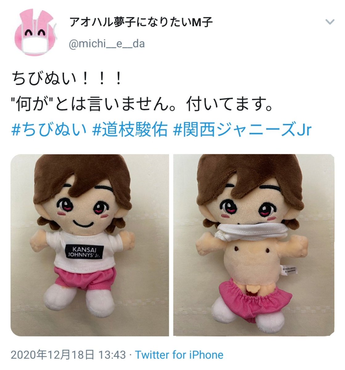 なにわ男子 道枝駿佑 ちびぬい セット売り