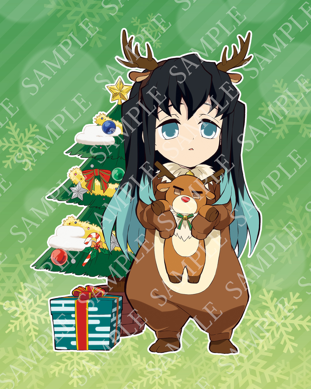 鬼滅の刃 時透無一郎 クリスマス 缶バッジ 2020 ufotable cafe 【公式