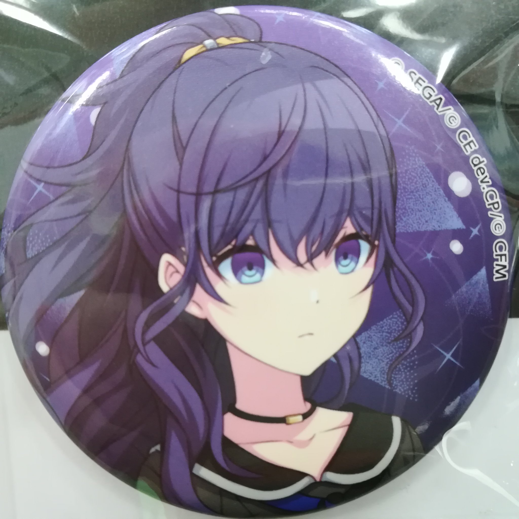 朝比奈まふゆ 絶望 エルピス 16c グリッター缶バッチ グリ缶 プロセカ