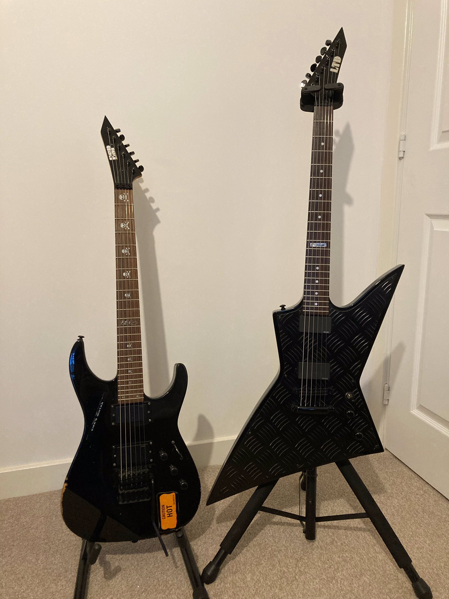 エレキギター LTD コレクション EX-400BD エクスプローラー メタリカ