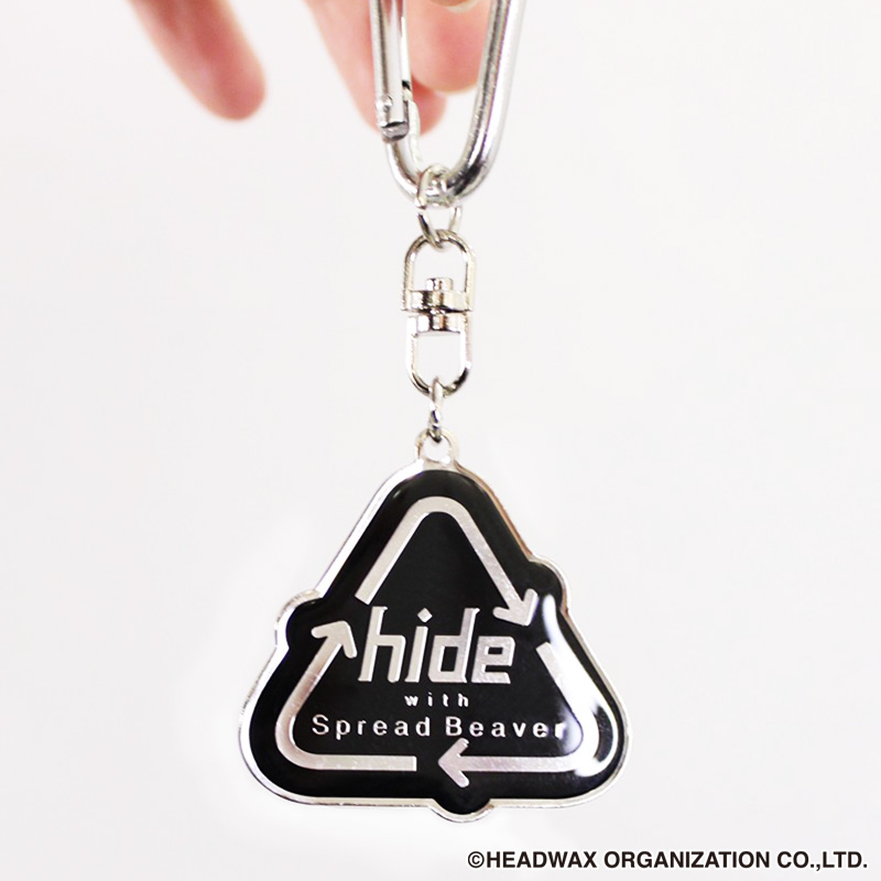 グッズinfo】 hide歴代ロゴ #メタルチャームキーホルダー シリーズ登場