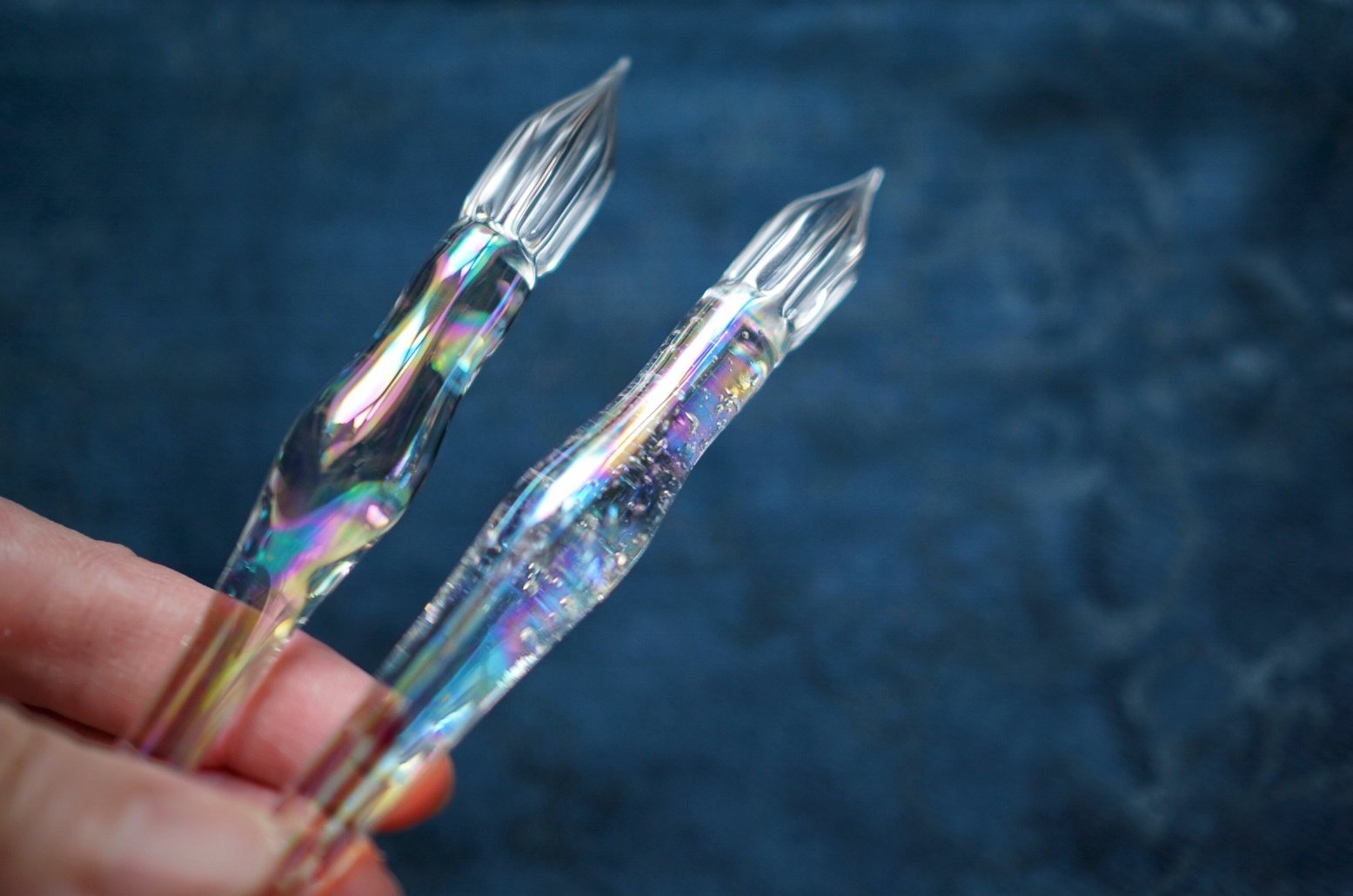 ガラス工房 aun しゃぼん玉 泡 ガラスペン アウン シャボン玉