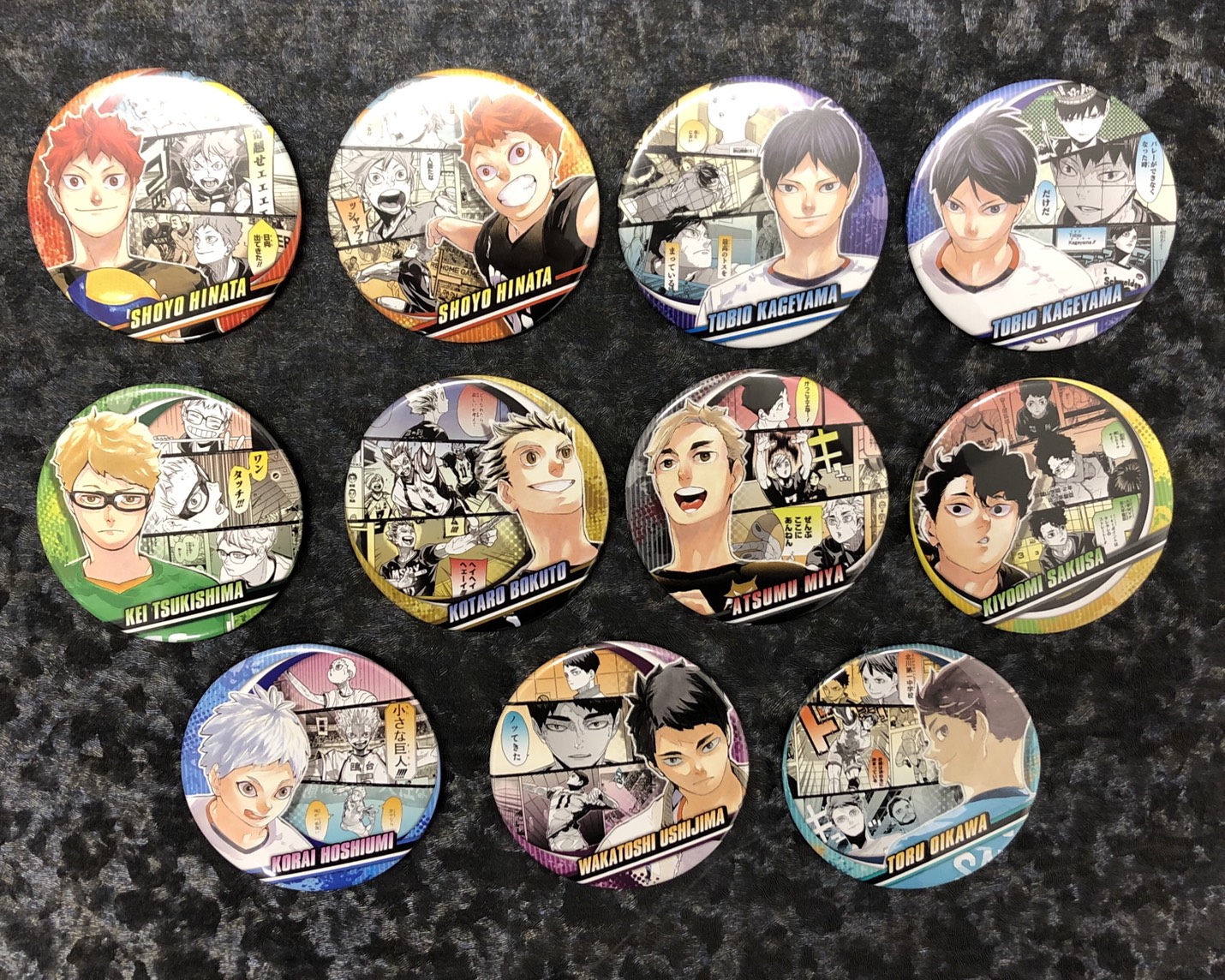 ハイキュー展 コレクション缶バッジ 第5弾 ゲンガ×タイカン会場限定