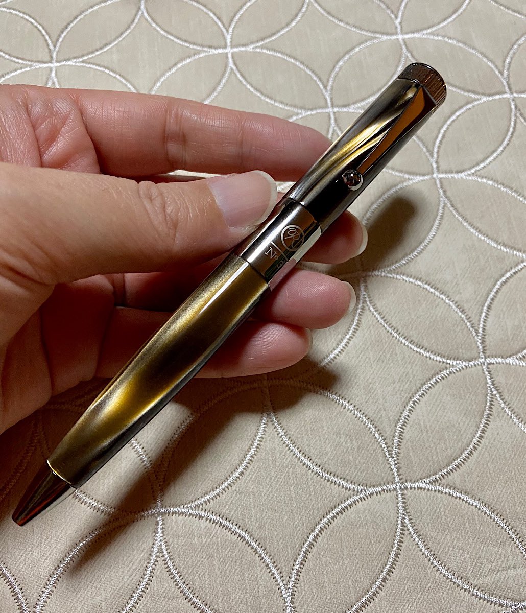 ROMEO No.3 細軸 イタリアン グレー ROMEO No．3 ボールペン 細軸