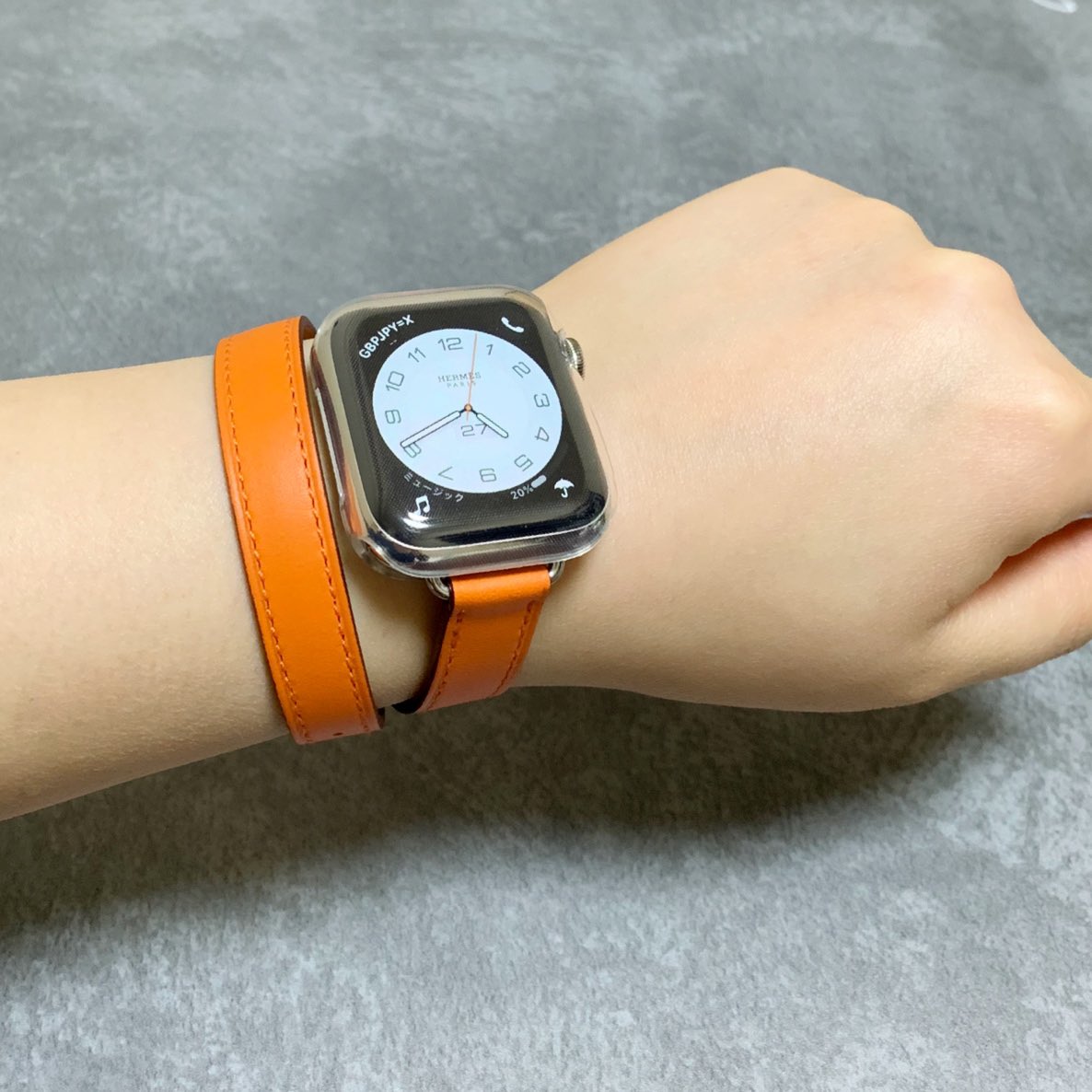 正規品 Apple Watch Hermes ドゥブルトゥール 41mm 2重