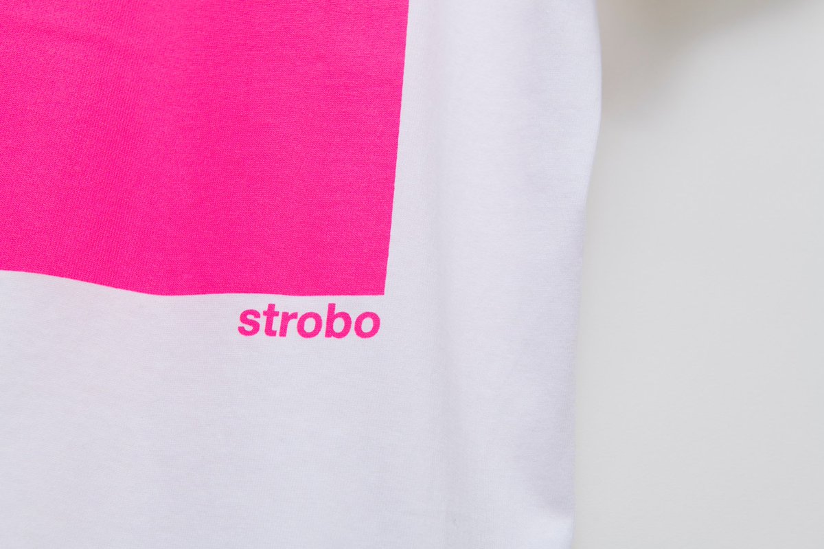 strobo T-Shirts ◯アルバム stroboをイメージしたTシャツ ◯モデル