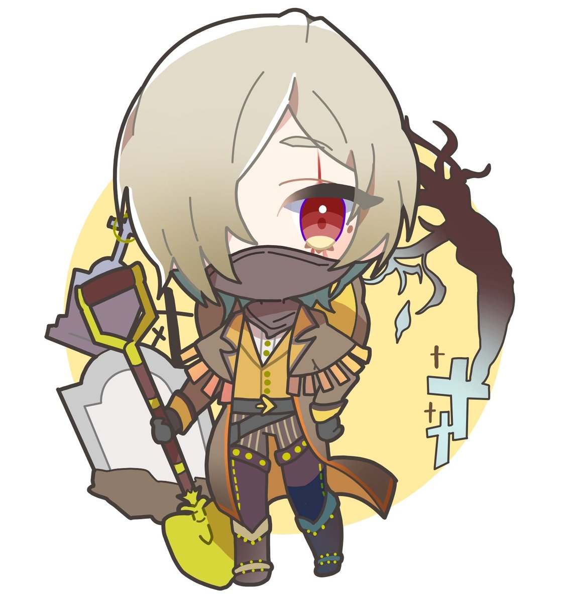 第五人格 墓守 アンドルー・クレス ハロウィン アクスタ 20点