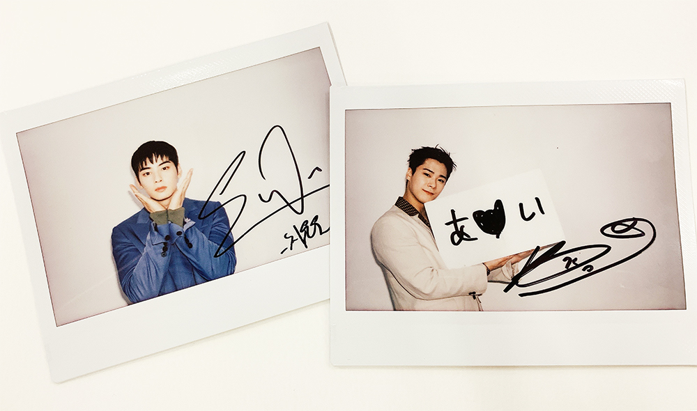 ASTRO チャウヌ 直筆サイン チェキ 【公式通販】