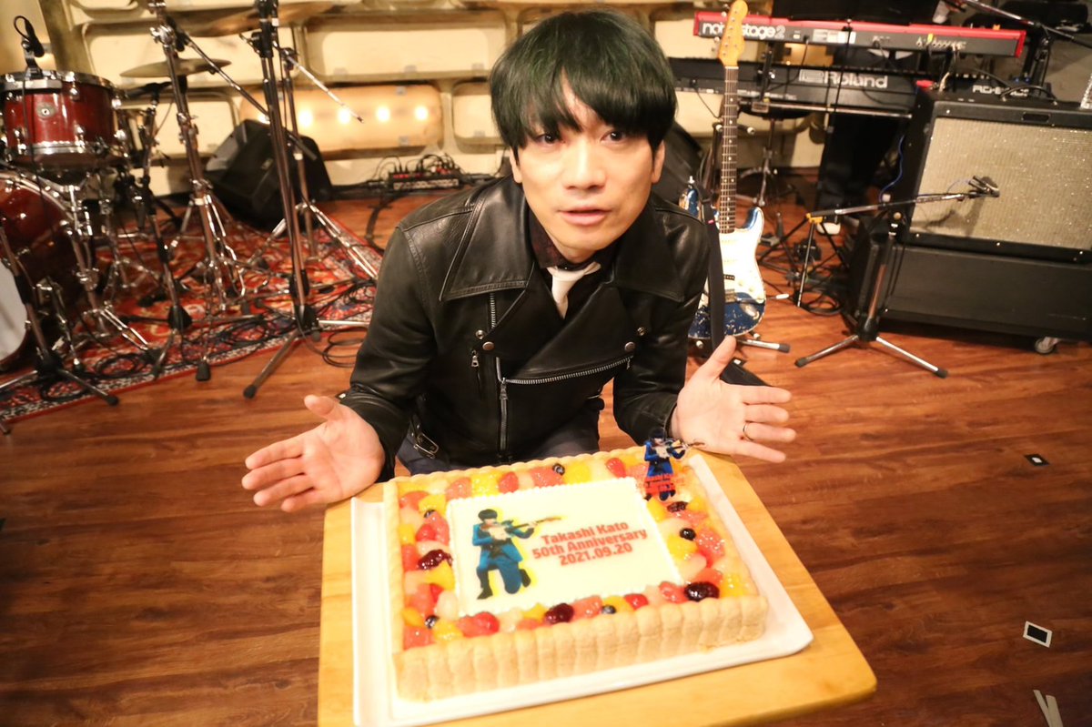 スカパラアクスタアクキーうちわ加藤隆志セット