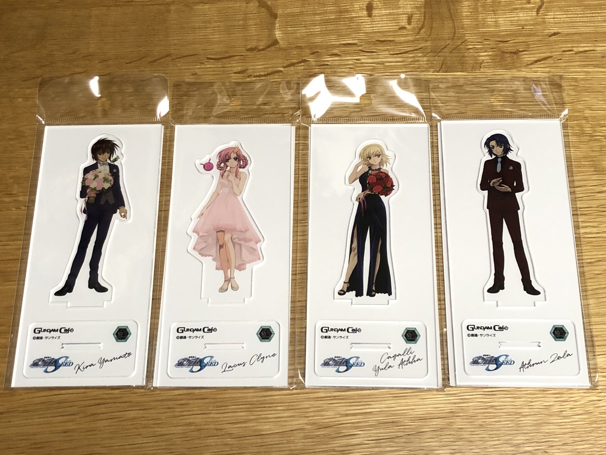 機動戦士ガンダムSEED ガンダムカフェ限定アクリルスタンドカガリ ラクス