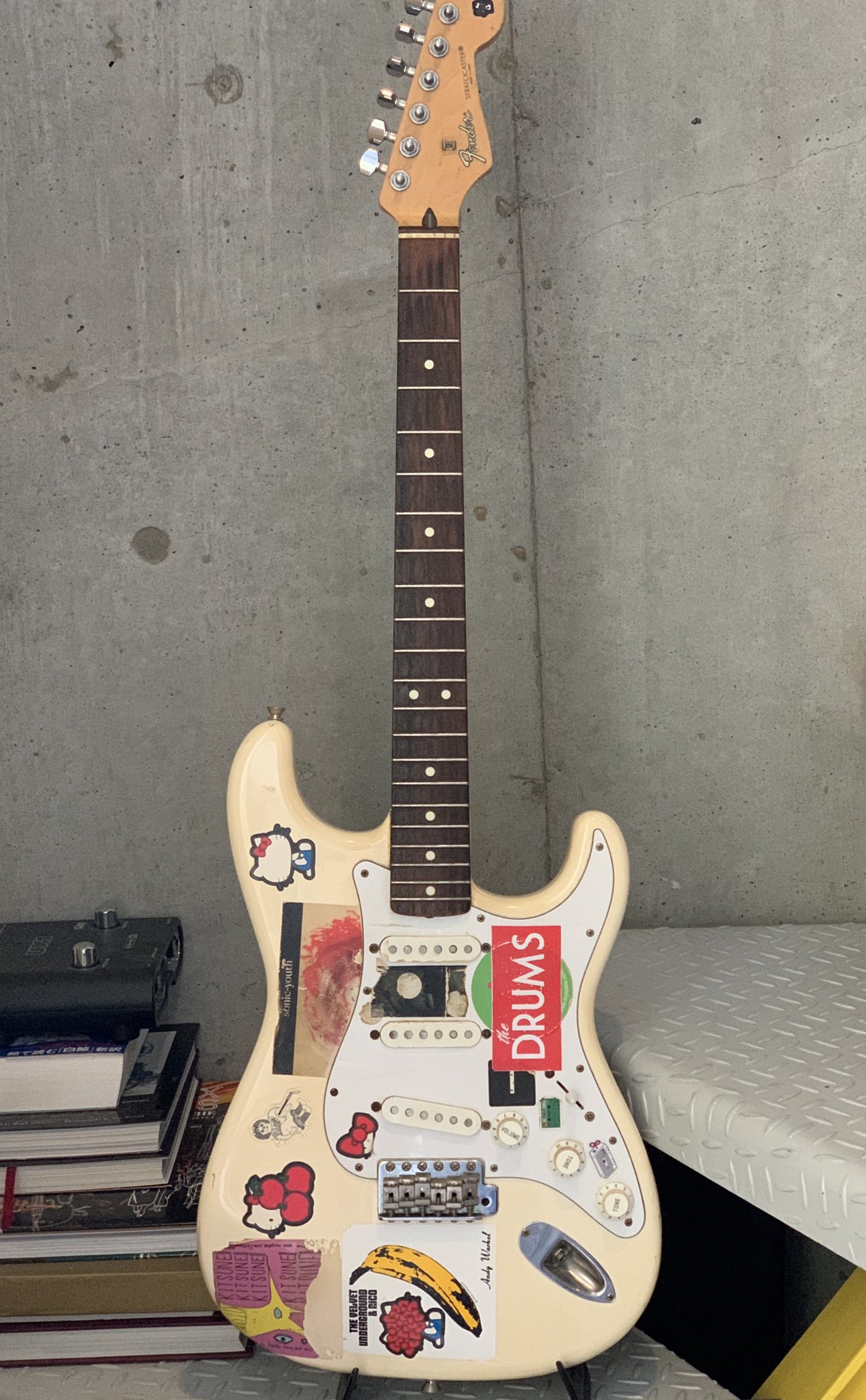 アストロノーツギターズ ワンマスター レフティ 右利き仕様 改造品