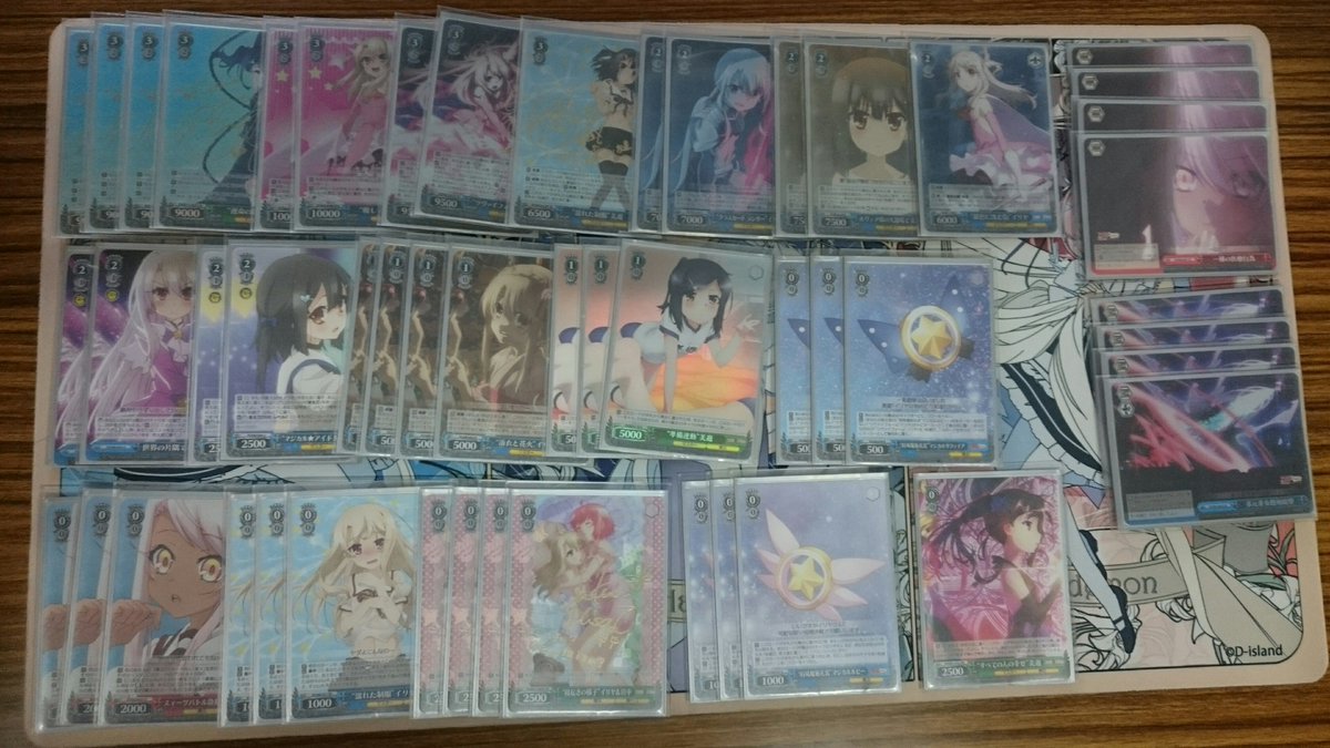 引退品ヴァイスシュヴァルツ プリズマ⭐︎イリヤ 8門デッキ 引退品