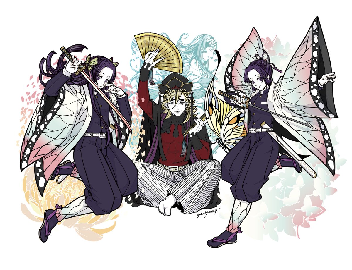 カナエ 童磨】鬼滅の刃ディフォルメシールウエハース 其ノ十三 胡蝶カナエ