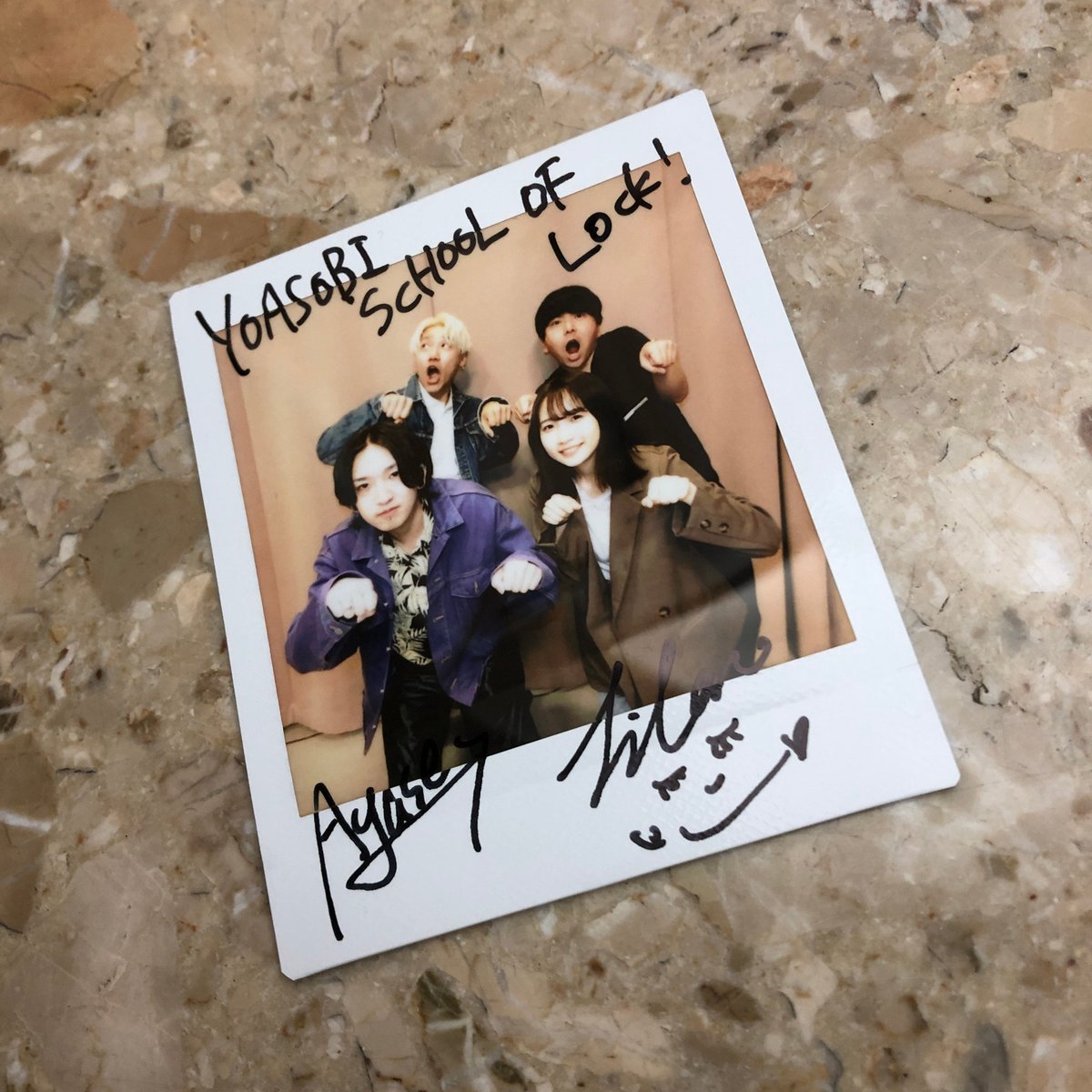 値下げ可】YOASOBI 直筆サイン入りカード