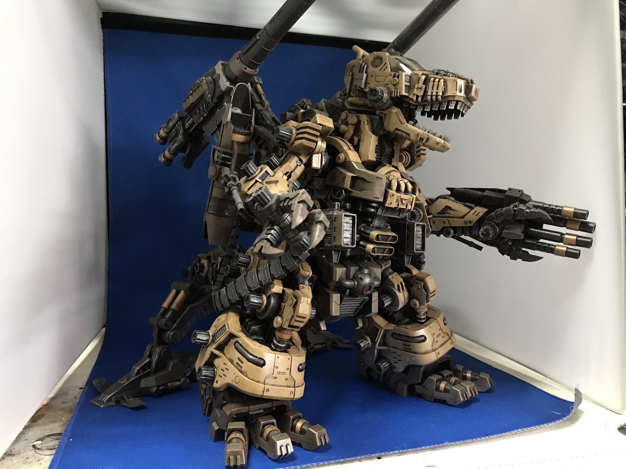 ZOIDS ゴジュラス・ジ・オーガ 全高約370mm 1/72スケール プ